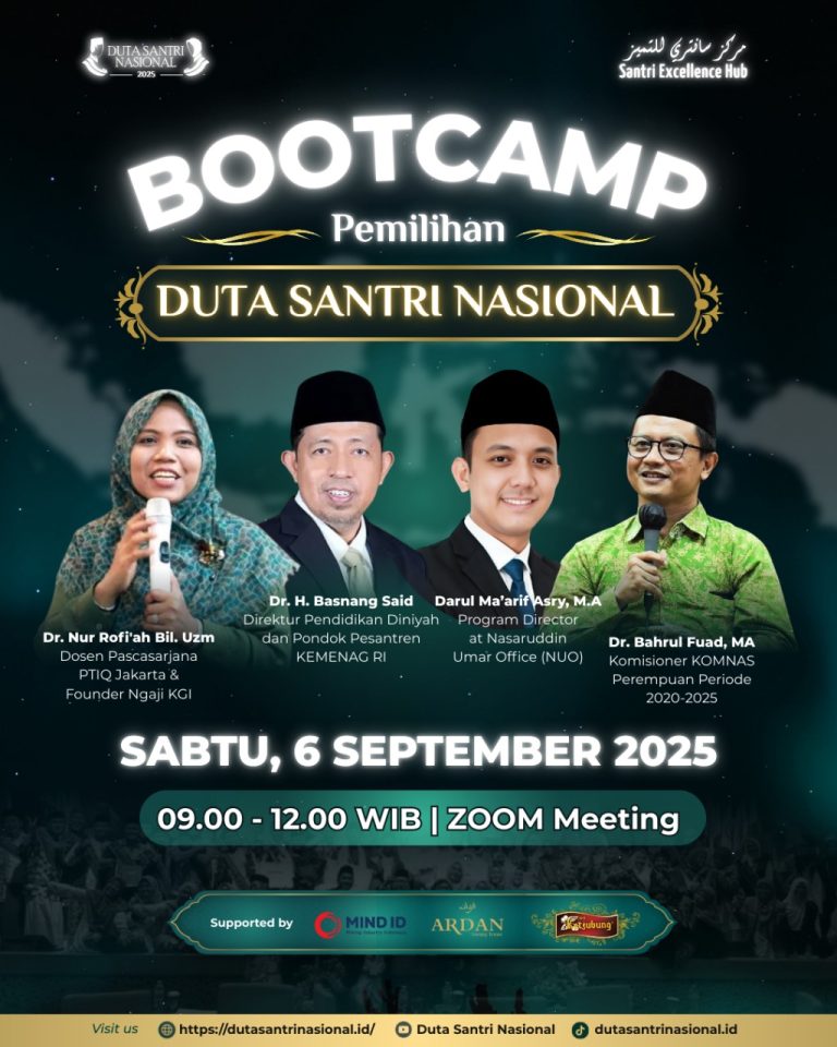 60 Peserta Siap Ikuti Bootcamp Pemilihan Duta Santri Nasional 2025